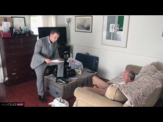 [hard porn] grandfather is forced in front of granddaughter